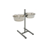Fóðurskálar á standi 2×2.8 l-O24 cm – mynd 4