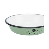 Skál flat enamel/stainl.stál 0.2 l/12 cm – mynd 3