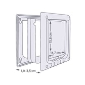 Trixie 4-Way kattalúga með segli – 21×24,5 cm – mynd 3