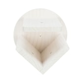 Veggfesting 2 lágrétt 3 staurar 19×16 cm – mynd 5