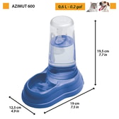 Ferplast Azimut 3000 vatns- og fóðurskammtari – mynd 2