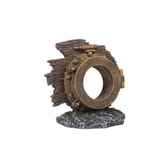 Steampunk kýrauga, fiskabúrsskraut – S 9,2 cm marglitt – mynd 2