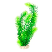 Laroy hornblað gerviplanta fyrir fiskabúr – dökkgræn, L 32 cm – mynd 2