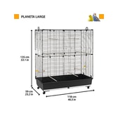 Ferplast fuglabúr Planeta Large – 118 × 59 × 135 cm – mynd 2
