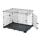 Ferplast samanbrjótanlegt hundabúr Dog Zone 105 – svart, 107,5 × 76,5 × 75,5 cm – mynd 1