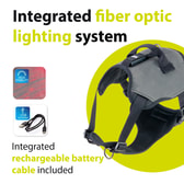 Ferplast LED-hundabeisli Optical – grátt, L – mynd 6