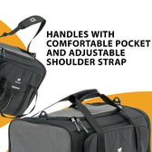 Ferplast burðartaska fyrir ketti og litla hunda Voyager Carrier Pro – svört, 50 × 39 × 39 cm – mynd 7