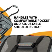 Ferplast burðartaska fyrir ketti og litla hunda Voyager Carrier Pro – grá, 50 × 39 × 39 cm – mynd 7