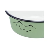 Skál enamel/stainl.stál 0.3 l/12cm græn – mynd 4