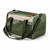 Marlon bag 27x27x43cm beige/green 1 – mynd 1