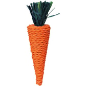 Toy, carrot, for small animals, 20 cm – mynd 2