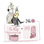Puur Large Parakeet & Cockatoo 750Gr – mynd 3