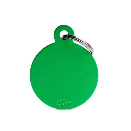 Big Round Aluminum Green