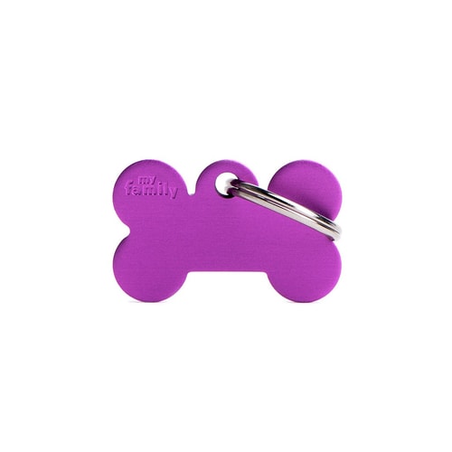 Small Bone Aluminum Purple