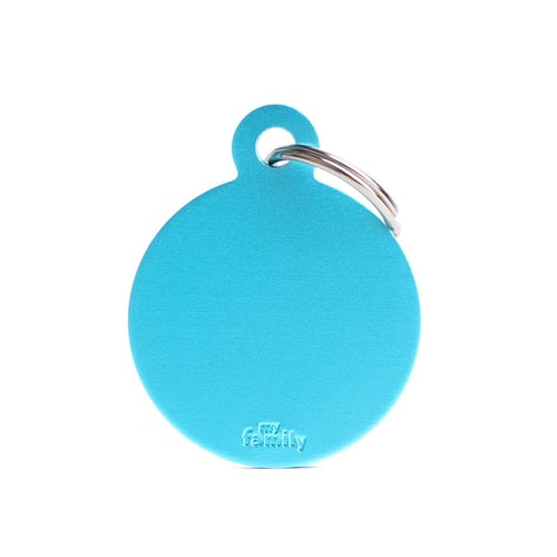 Big Round Aluminum Light Blue