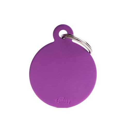 Big Round Aluminum Purple