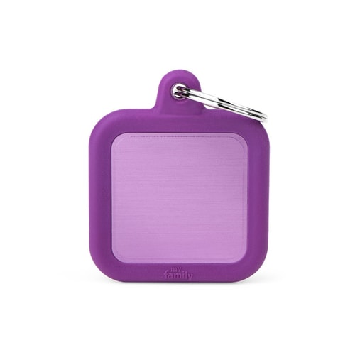 Purple Square Alu Purple Rubber