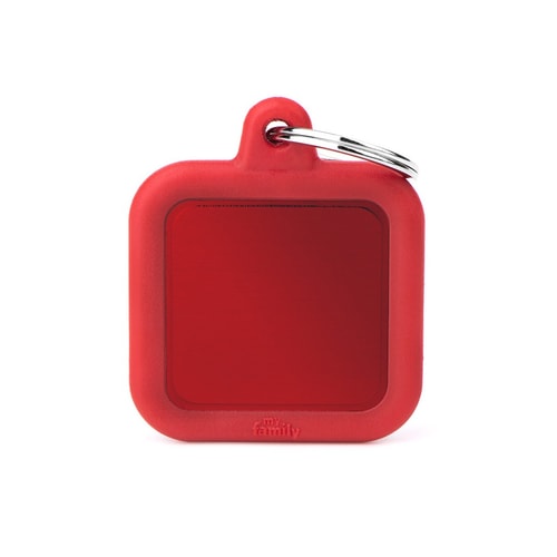 Red Square Alu Red Rubber