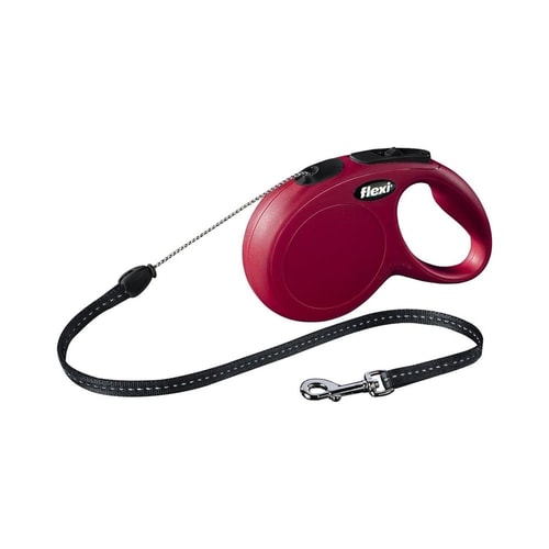 Flexi New Classic S 8 m Rautt