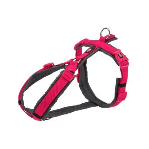 Prem.trekking harn.M-L 25mm fuchsia/grap