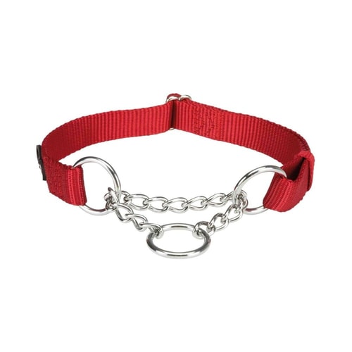 Hálfkeðjuól M-L 35-50 cm rauð
