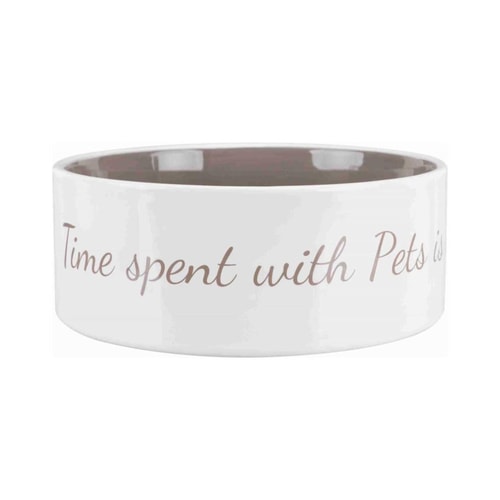 Pet's Home bowl cer.1.4 l/20cm crem/taup