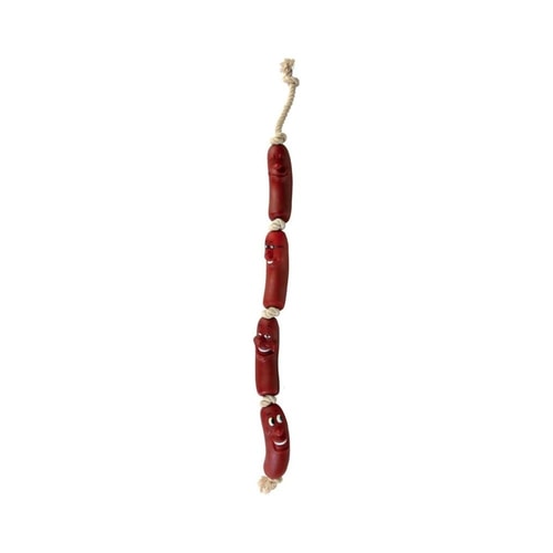 Pylsur á bandi 4stk, 75 cm