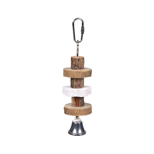 Trixie hangandi fuglaleikfang með hraunsteini – 16 cm