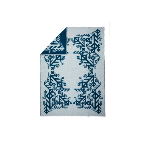 Alrún Nordic Love teppi – túrkis, mini