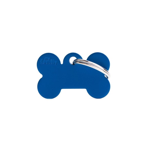 Small Bone Aluminum Blue