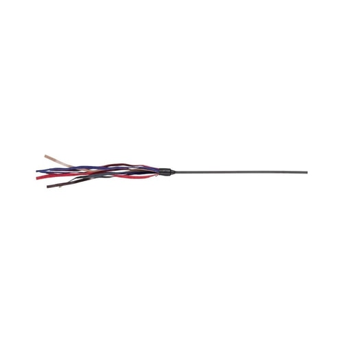 veiðistöng með leður 65cm