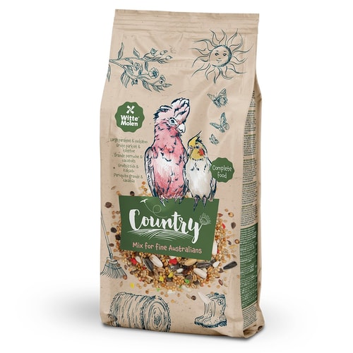 Witte Molen Country fuglafóður fyrir stóra páfagauka – 0,55 kg
