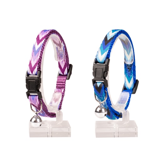Cat Collar BOHO NYLON 20-30cm / 10mm mix
