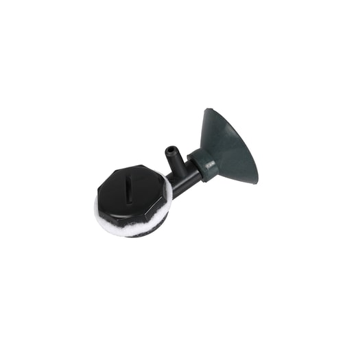 Loftdreifari fyrir fiskabúr, premium – svartur, 3,5×4×5,5 cm