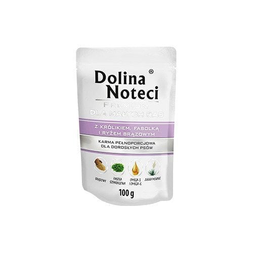 Dolina Noteci Dog – Kanína, Baunir & Brún Hrísgrjón 100 g