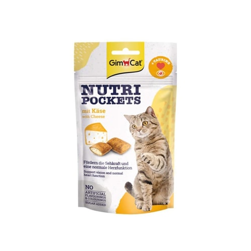 GimCat – Nutri Pockets With Cheese 60G