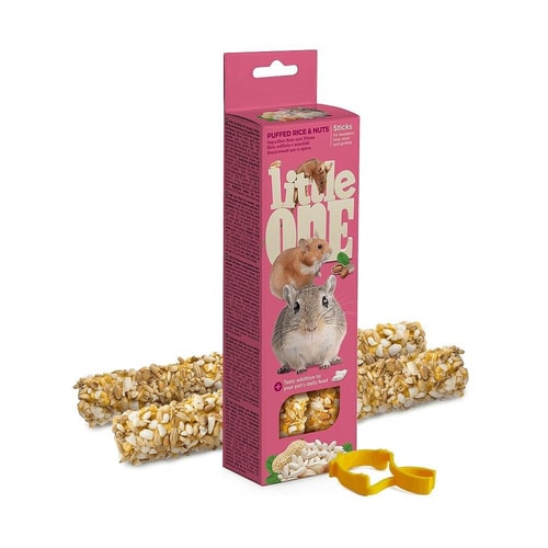 Little One Sticks With Puffed Rice And Nuts, 2X55