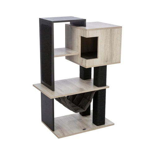 Trixie CityStyle klórustaur – grár/svartur, 98 cm