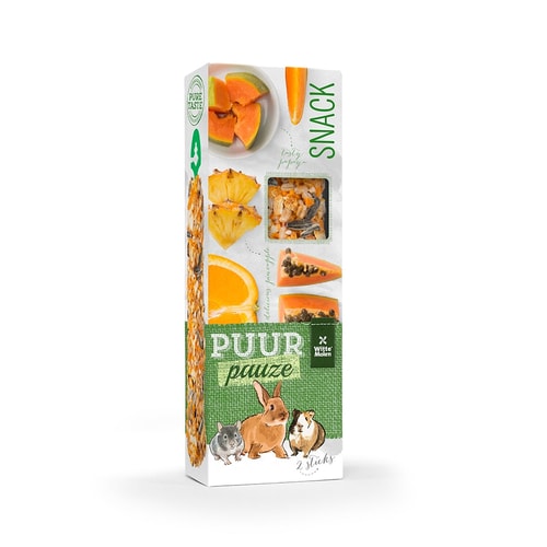 Puur Pauze Sticks Exotix Fruit 110Gr