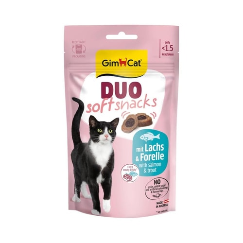 GimCat – Duo Snacks With Salmon & Trout 50G