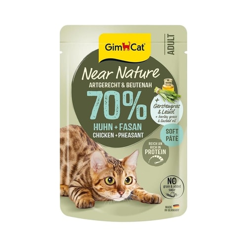 GimCat - Near Nature Chicken & Pheasant 85G