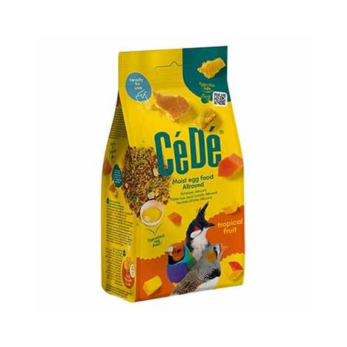 CéDé egg food moist Allround tropical fruit 200g