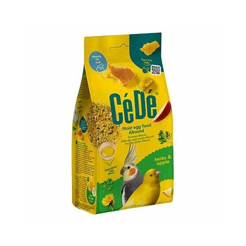 CéDé egg food moist Allround herbs & apple 200g