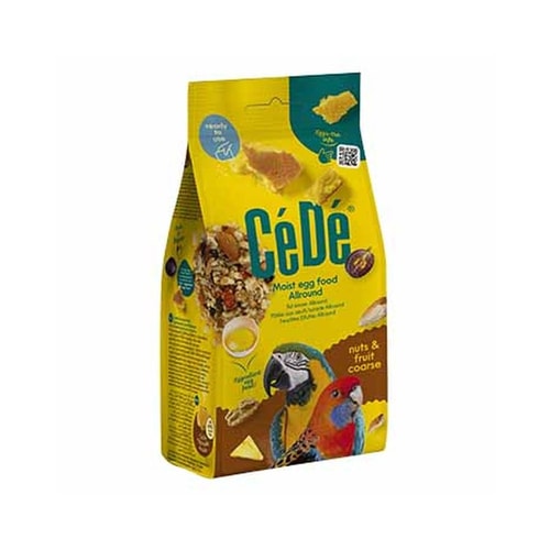 CéDé egg food moist Allround nuts & fruit coarse 200g