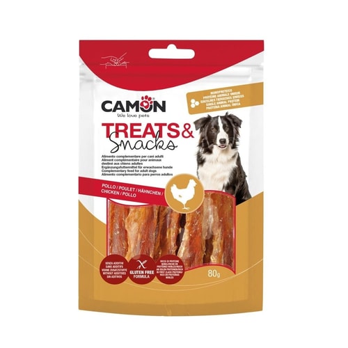 Dried chicken strips – 80g