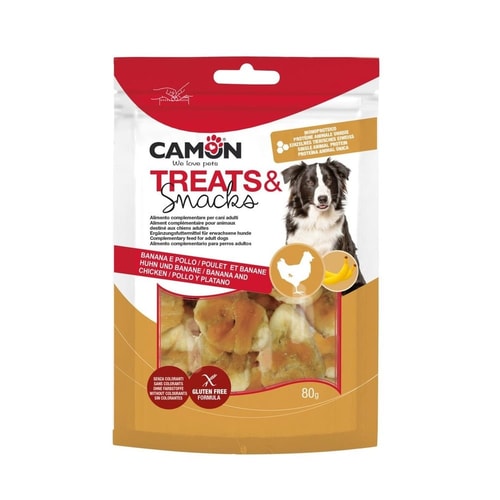 Banana & chicken pieces – 80g