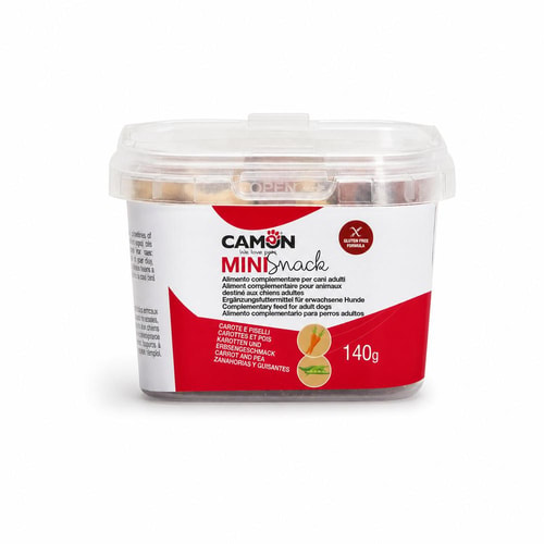 Camon dropar með gulrótar- og baunabragði – 140 g