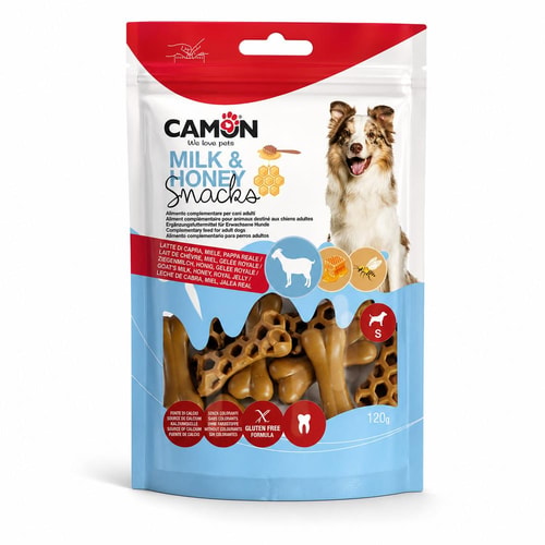 Camon mjólkur- og hunangsbein – L, 180 g