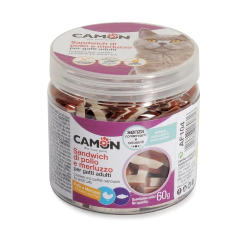 Camon kattanammisamloka – kjúklingur og þorskur, 60 g