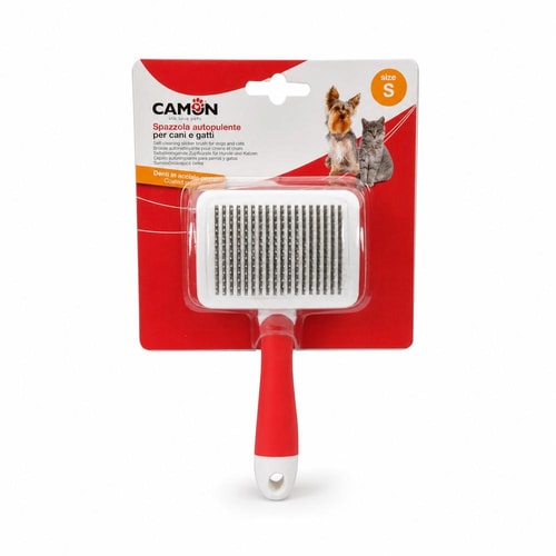 Camon EasyToClean flísabursti með ávölum pinnum – 105×65 mm, MD